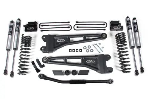 BDS Suspension - BDS1915FS | BDS Suspension 2.5 Inch Lift Kit With Radius Arm For Ford F-450 Super Duty 4WD | 2020-2024 | Diesel | Fox 2.0 Performance Series Shocks