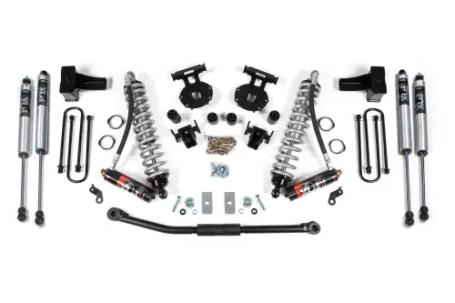 BDS Suspension - BDS1925FPE | BDS Suspension 2.5 Inch Lift Kit With Fox 2.5 Performance Elite Coil-over Conversion For Ford F-250/F-350 Super Duty 4WD | 2011-2016 | Diesel | Rear Lift 5 Inch Block Kit