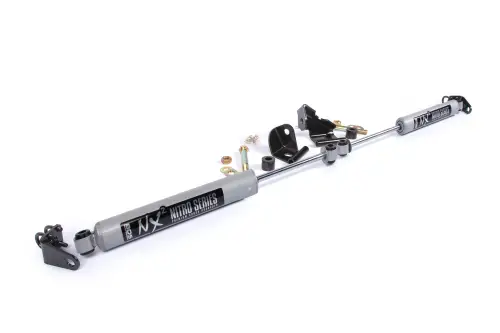 BDS Suspension - BDS2019DH | BDS Suspension Dual Steering Stabilizer Kit With NX2 Shocks For Ford F-150 4WD | 2004-2008 | With BDS Strut Spacers