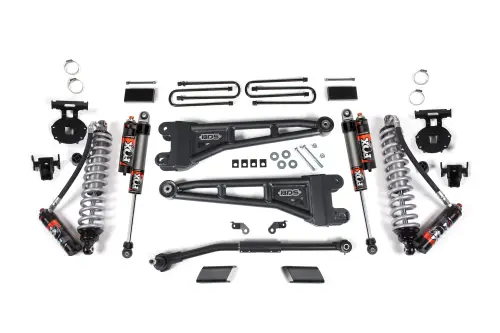 BDS Suspension - BDS2202FPE | BDS Suspension 3 Inch Lift Kit With Radius Arm & Fox 2.5 Performance Elite Coil-over Conversion For Ford F-250 / F-350 Super Duty 4WD | 2023-2024 | Fox 2.0 Performance Elite Shocks