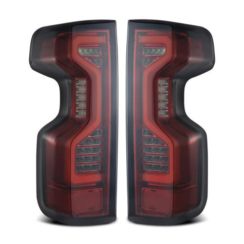 AlphaREX - 620060 | AlphaRex PRO-Series LED Tail Lights Chevrolet Silverado 1500 (2019-2023) / Silverado 2500 HD / 3500 HD (2020-2023) | Red Smoke