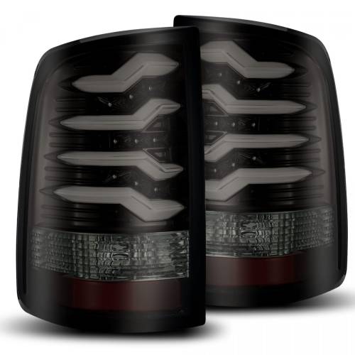 AlphaREX - 640010 | AlphaRex PRO-Series LED Tail Lights For Ram 2500/3500 (2009-2018) | Jet Black