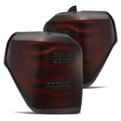 AlphaREX - 690010 | AlphaRex PRO-Series LED Tail Lights For Toyota 4Runner (2010-2023) | Red Smoke