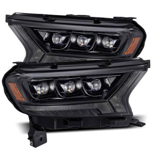 AlphaREX - 880123 | AlphaRex NOVA-Series LED Projector Headlights For Ford Ranger (2019-2022) | Alpha-Black