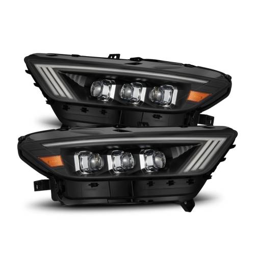 AlphaREX - 880144 | AlphaRex NOVA-Series LED Projector Headlights For Ford Mustang (2015-2017) / Mustang Shelby GT350/GT500 (2018-2020) | Black