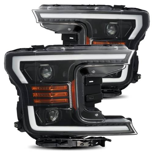 AlphaREX - 880174 | AlphaRex LUXX-Series LED Projector Headlights For Ford F-150 (2018-2020) | Jet Black