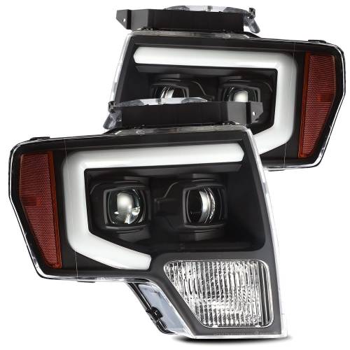 AlphaREX - 880179 | AlphaRex LUXX-Series LED Projector Headlights For Ford F-150 (2009-2014) | Black