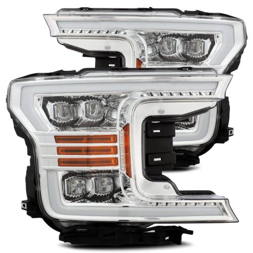 AlphaREX - 880181 | AlphaRex NOVA-Series LED Projector Headlights For Ford F-150 (2018-2020) | Chrome