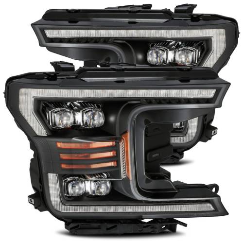 AlphaREX - 880182 | AlphaRex NOVA-Series LED Projector Headlights For Ford F-150 (2018-2020) | Black