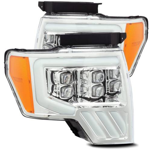 AlphaREX - 880191 | AlphaRex NOVA-Series LED Projector Headlights For Ford F-150 (2009-2014) | Chrome