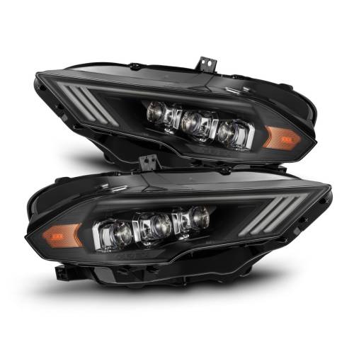 AlphaREX - 880258 | AlphaRex NOVA-Series LED Projector Headlights For Ford Mustang (2018-2022) | Black