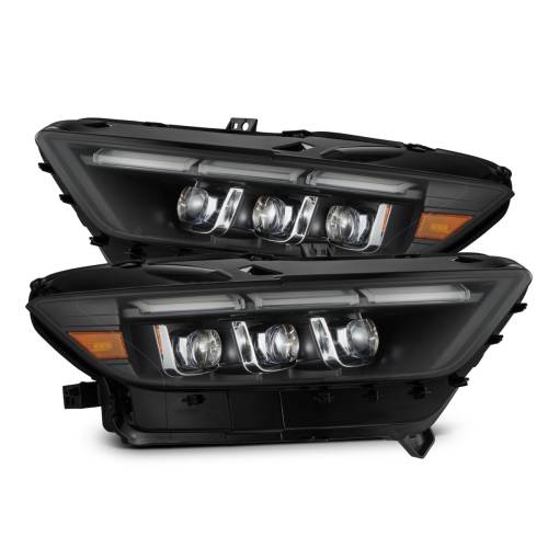 AlphaREX - 880262 | AlphaRex MK II NOVA-Series LED Projector Headlights For Ford Mustang (2015-2017) / Mustang Shelby GT350/GT500 (2018-2020) | Black