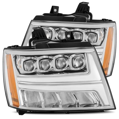 AlphaREX - 880286 | AlphaRex NOVA-Series LED Projector Headlights Chevrolet Tahoe & Suburban (2007-2014) / Avalanche (2007-2013) | Chrome