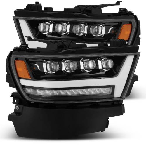 AlphaREX - 880516 | AlphaRex NOVA-Series LED Projector Headlights Ram 1500 (2019-2024) | Jet Black