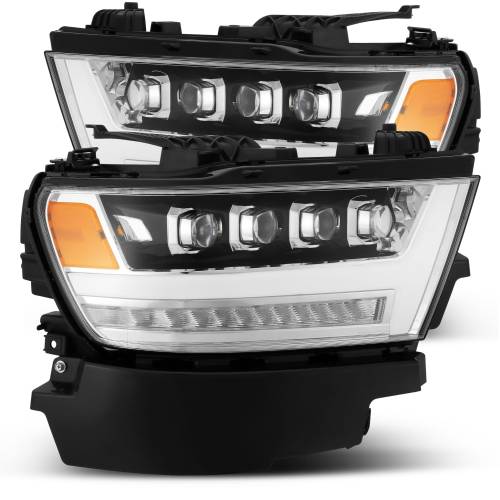 AlphaREX - 880517 | AlphaRex NOVA-Series LED Projector Headlights Ram 1500 (2019-2024) | Chrome