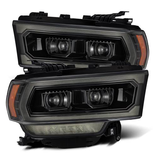 AlphaREX - 880546 | AlphaRex PRO-Series Halogen Projector Headlights Ram 2500/3500/4500/5500 (2019-2022) | Alpha-Black