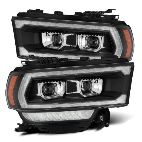 AlphaREX - 880547 | AlphaRex PRO-Series Halogen Projector Headlights Ram 2500/3500/4500/5500 (2019-2022) | Black