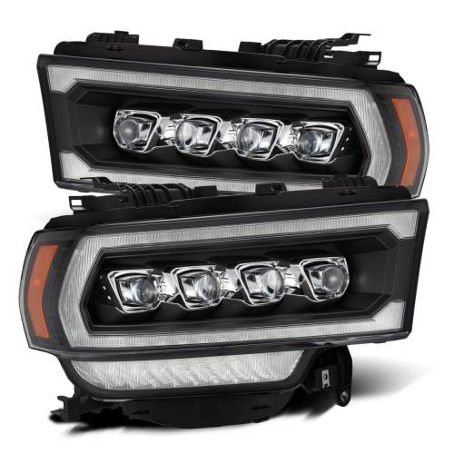 AlphaREX - 880553 | AlphaRex NOVA-Series LED Projector Headlights Ram 2500/3500/4500/5500 (2019-2024) | Black