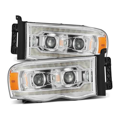 AlphaREX - 880568 | AlphaRex LUXX-Series LED Projector Headlights Dodge Ram 1500 / 2500 / 3500 (2002-2005) | Chrome