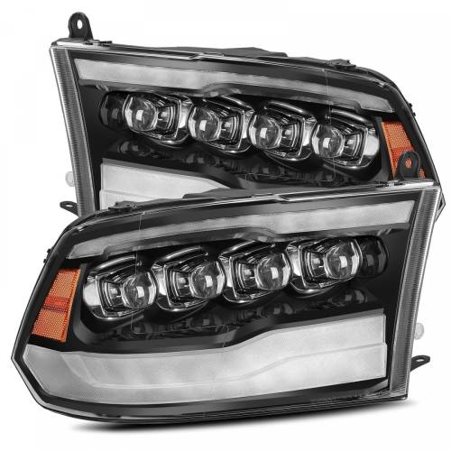 AlphaREX - 880590 | AlphaRex NOVA-Series LED Projector Headlights Ram 1500 / 2500 / 3500 Truck (2009-2018) | Jet Black