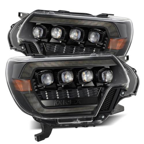 AlphaREX - 880752 | AlphaRex NOVA-Series LED Projector Headlights For Toyota Tacoma (2012-2015) | Alpha-Black