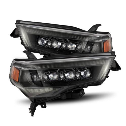 AlphaREX - 880810 | AlphaRex MK II NOVA-Series LED Projector Headlights For Toyota 4Runner (2014-2023) | DRL (White or Amber) | Alpha-Black