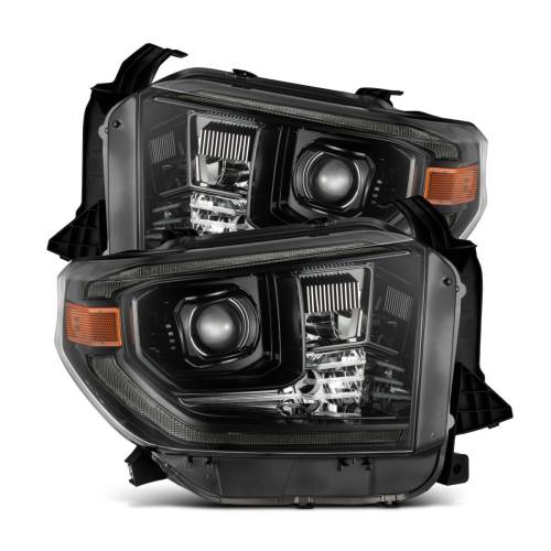 AlphaREX - 880839 | AlphaRex MK II PRO-Series Halogen Projector Headlights For Toyota Tundra (2014-2021) | Alpha-Black