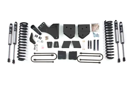 BDS Suspension - BDS558FS | BDS Suspension 6 Inch Lift Kit For Ford F-250/F-350 Super Duty 4WD | 2008-2010 | Diesel | Rear Lift Without Factory Overload, Fox 2.0 Performance Series Shocks