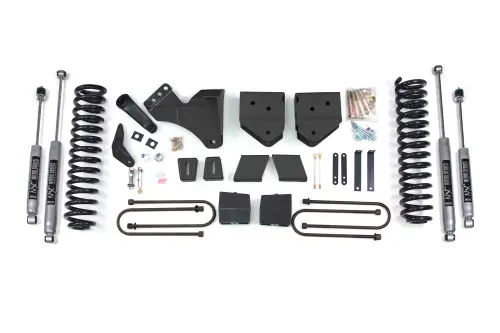 BDS Suspension - BDS558H | BDS Suspension 6 Inch Lift Kit For Ford F-250/F-350 Super Duty 4WD | 2008-2010 | Diesel | Rear Lift Without Factory Overload, NX2 Nitro Series Shocks