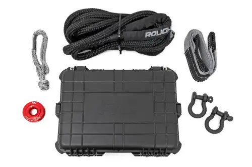 Rough Country - RS189 | Rough Country Winch Recovery Kit For Synthetic Cables Winches | ONLY Use With Synthetic Cable Winches