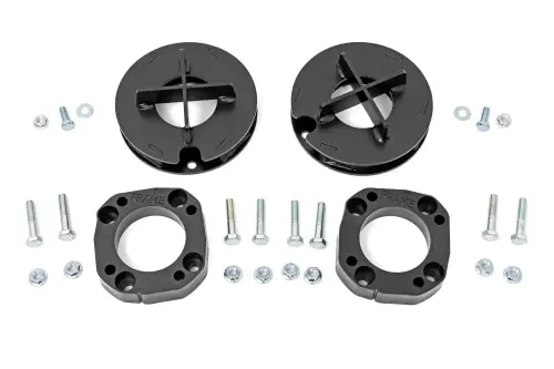 Rough Country - 88001 | Rough Country 1.75 Inch Leveling Kit With Rear Spacer For Toyota Tundra 2/4WD (2022-2024)