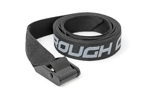 Rough Country - 117702A | Rough Country Cargo Tie Down Straps With Cam Buckle | 1 Inch X 9 Feet