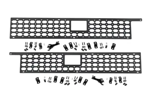 Rough Country - 73128 | Rough Country Molle Panel Bed Kit For Toyota Tacoma 4WD (2024-2024) | 5' Bed | Driver & Passenger Combo