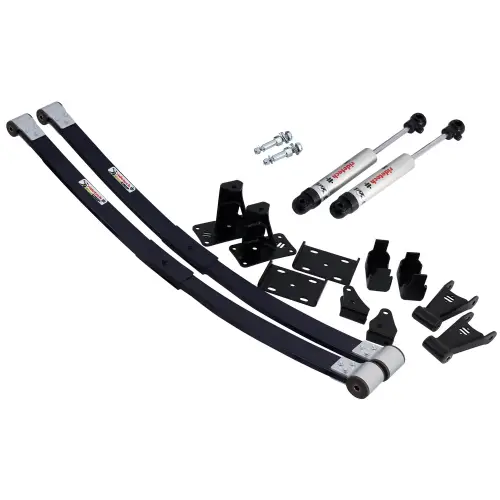 Ridetech - RT11364810 | RideTech Composite leaf springs and HQ shocks (1973-1987 C10 Pickup 2WD)