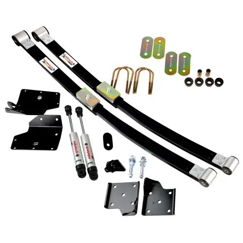 Ridetech - RT12104810 | RideTech Composite leaf springs and HQ shocks (1967-1970 Mustang)