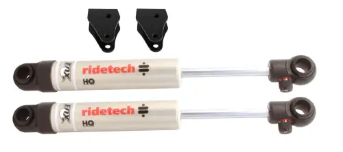 Ridetech - RT11369510 | RideTech Rear HQ Shock Kit for 1973-1987 C10.  For use with 5-6" drop.