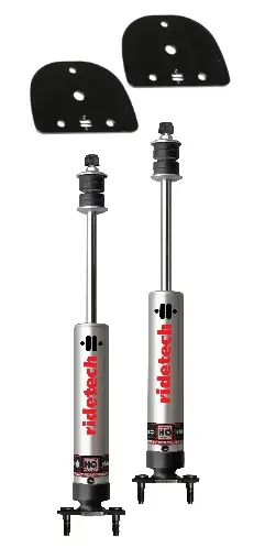 Ridetech - RT12109515 | RideTech Front HQ Shock Kit for 1967-1970 Mustang.