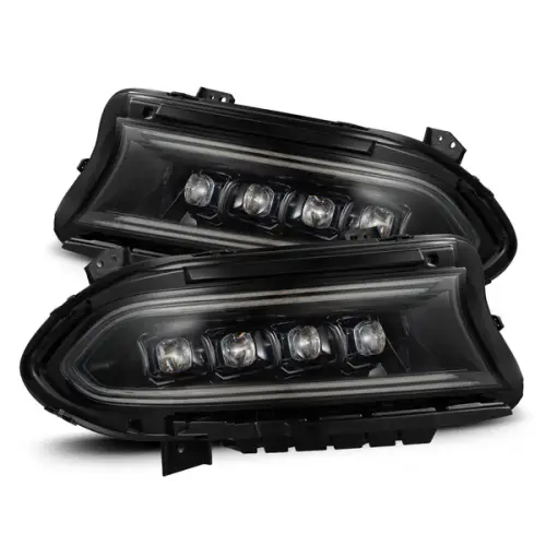 AlphaREX - 880500 | AlphaRex NOVA-Series LED Projector Headlights For Dodge Charger (2015-2023) | Alpha-Black