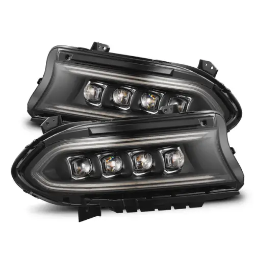 AlphaREX - 880499 | AlphaRex NOVA-Series LED Projector Headlights For Dodge Charger (2015-2023) | Black