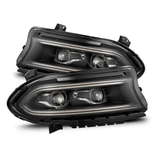 AlphaREX - 880599 | AlphaRex LUXX-Series LED Projector Headlights For Dodge Charger (2015-2023) | Black