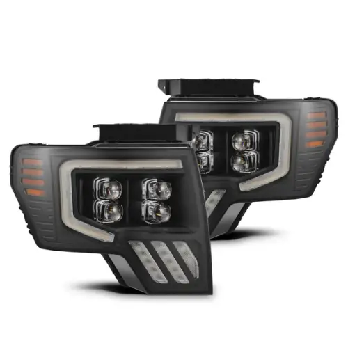 AlphaREX - 880095 | AlphaRex MK II NOVA-Series LED Projector Headlights For Ford F150 (2009-2014) | Black