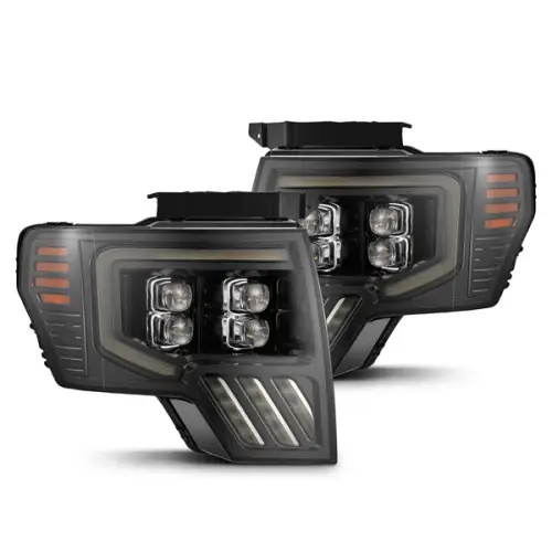 AlphaREX - 880093 | AlphaRex MK II NOVA-Series LED Projector Headlights For Ford F150 (2009-2014) | Alpha-Black