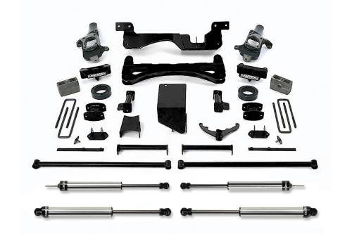 Fabtech Motorsports - FTSK1014DL | Fabtech 6 Inch Performance System With Dirt Logic Shocks (2001-2010 Silverado, Sierra 2500 HD, 3500 HD)