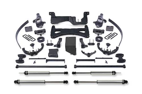 Fabtech Motorsports - FTSK1015DL | Fabtech 8 Inch Performance System With Dirt Logic Shocks (2001-2006 Silverado, Sierra 2500 HD, 3500 HD)