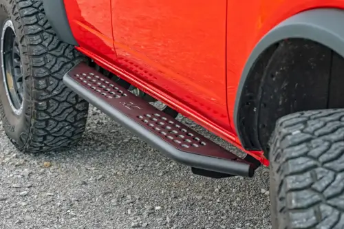 Rough Country - 14007 | Rough Country OV2 Running Boards (2021-2024 Bronco 4WD | 4 Door)