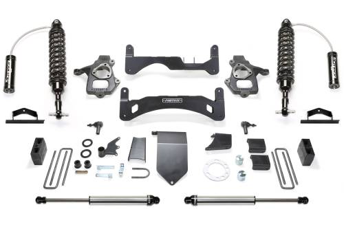 Fabtech Motorsports - FTSK1111DL | Fabtech 6 Inch Performance System G2 With Dirt Logic 2.5 (2014-2018 Silverado, Sierra 1500 with OE Forged Steel Control Arms)