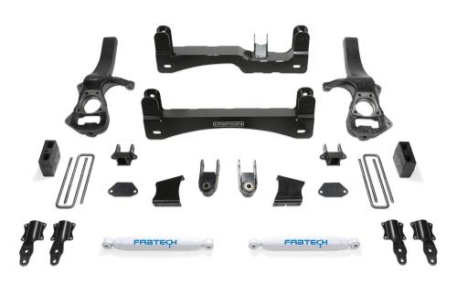 Fabtech Motorsports - FTSK1150 | Fabtech 6 Inch Basic System With Performance Shocks (2019-2023 Silverado, Sierra 1500)