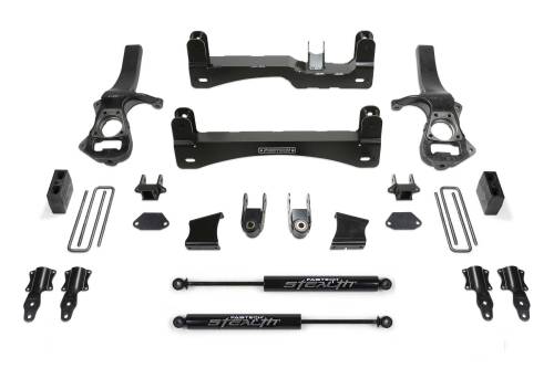 Fabtech Motorsports - FTSK1150M | Fabtech 6 Inch Basic System With Stealth Shocks (2019-2023 Silverado, Sierra 1500)