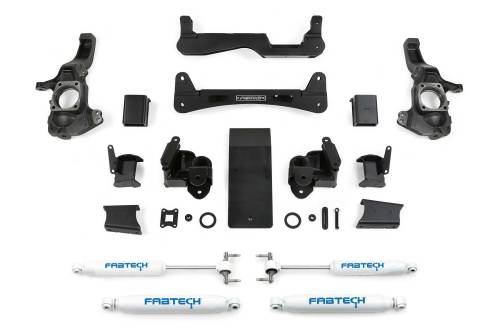 Fabtech Motorsports - FTSK1159 | Fabtech 6 Inch RTS System With Performance Shocks (2020-2024 Silverado, Sierra 2500 HD)