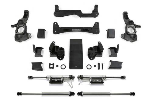 Fabtech Motorsports - FTSK1160DL | Fabtech 6 Inch RTS System With DLSS Resi Shocks (2020-2024 Silverado, Sierra 2500 HD)